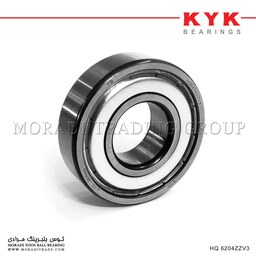 بلبرینگ شیار عمیق صنعتی 6204ZZV3 برند SILVER KYK ژاپن