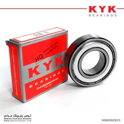 بلبرینگ صنعتی 6206ZZC3 برند KYK ژاپن