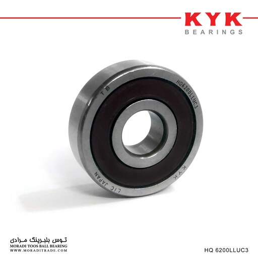 بلبرینگ دینام تویوتا سری نیپون دنسو 6200LLUC3 برند KYK ژاپن