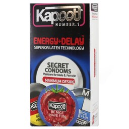 کاندوم 12 عددی تاخییر ی انرژی کاپوت Kapoot