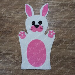 عروسک دستکشی خرگوش 