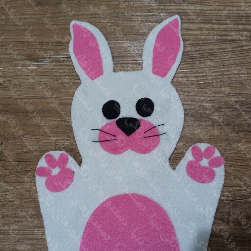 عروسک دستکشی خرگوش 