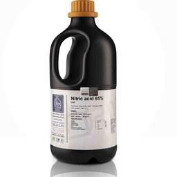 اسید نیتریک آزمایشگاهی 2.5 لیتری دکتر مجللی-بطری پلاستیکی