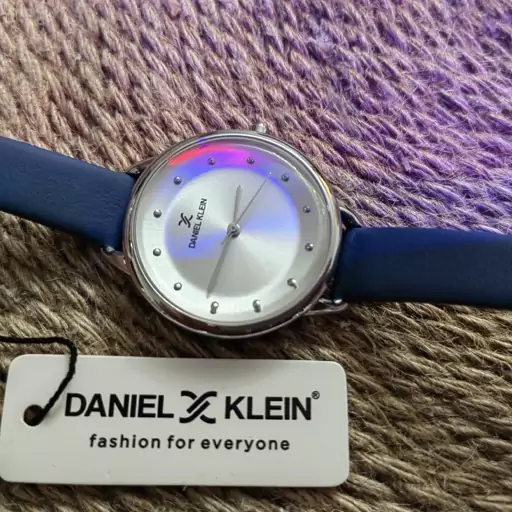 ساعت مچی زنانه دنیل کلین بند چرم  daniel klein dk11799 7