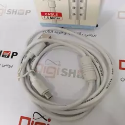 کابل شارژ خازن دار میکرو یو اس بی 1.5 متر MicroUSB  