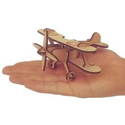  پازل چوبی سه بعدی بهکات طرح مینی هواپیما
