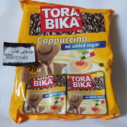 کاپوچینو رژیمی بدون شکر تورابیکا 20 عددی ToraBika (تاریخ2025)