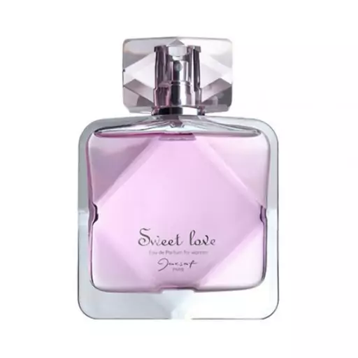 ادکلن زنانه سوئیت لاو sweet love برند ژک ساف حجم 100ml