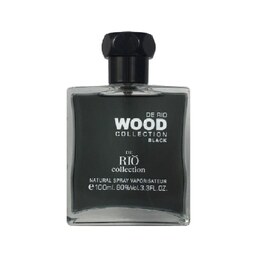 ادکلن مردانه وود بلک Wood Black برند ریو کالکشن حجم 100 ml
