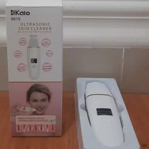 اتو صورت التراسونیک ( درما اف ) پاکسازی پوست مدل 8819 Kalo Ultrasonic Derma 