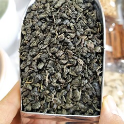 چای سبز خارجی ساچمه ای درجه یک بسته بندی 250 گرمی
