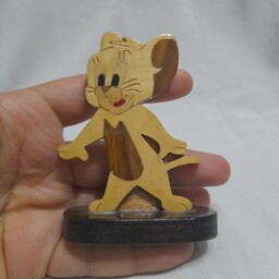 استند چوبی دکوری و تزئینی شخصیت کارتونی جری موش 1 