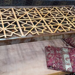 میز جلو مبلی چوبی سنتی تخت سنتی مبل سنتی تحویل در باربری مقصد 