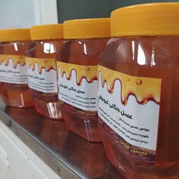 عسل نمدار جنگلی و درمانی 10 کیلویی در بسته بندی های یک کیلویی
