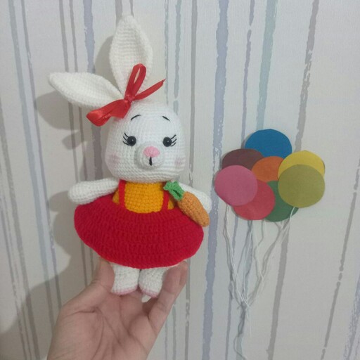 عروسک بافتنی بانی خرگوش تپل