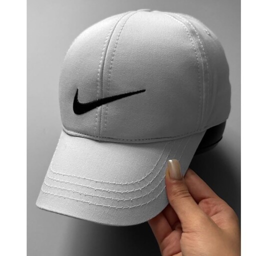 کلاه نقابدار طرح نایک سفید قابل تنظیم سایز