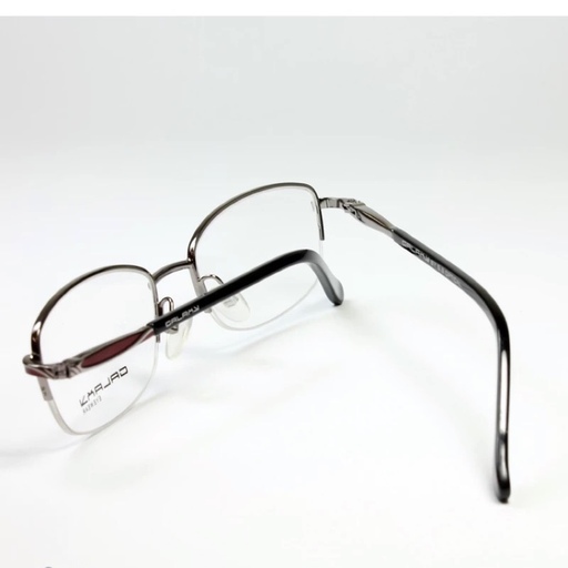فریم عینک طبی زنانه نیمه فریم فلزی بیضی شکل سبک 6102