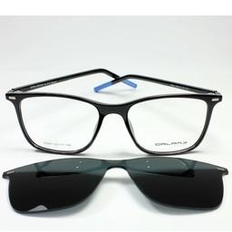 فریم عینک طبی با کاور آفتابی ضد اشعه و پلاریزه سبک و عالی 70241