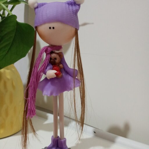 عروسک های خمیری دامن چین چینی .بهترین گزینه برای روز دختر 