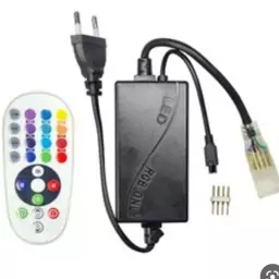 ریموت کنترل ریسه هفت رنگ RGB مدل تخم مرغی 