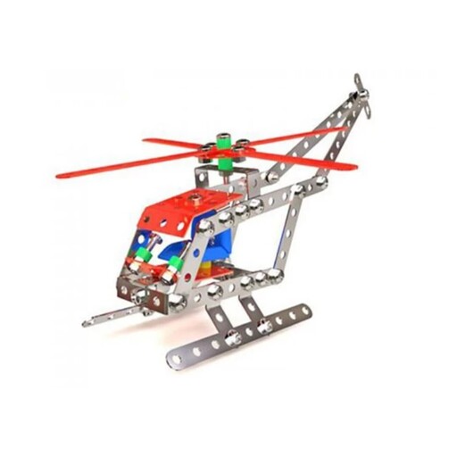 اسباب بازی ساختنی لگو سازه فلزی زیرک 7 مدل  هلیکوپتر