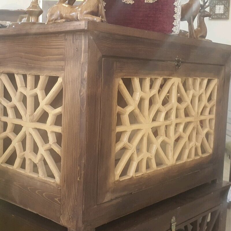 کمد چوبی کابینت چوبی صندوق چوبی  تحویل در باربری مقصد 
