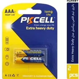 باتری نیم قلمی پیکسل مدل Super Heavy Duty بسته 2 عددی

