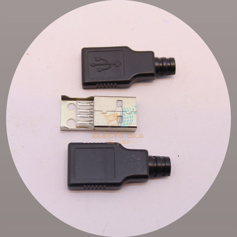 فیش نری USB سر کابلی - پخش عمده لوازم الکترونیک الکتوبکا 2376