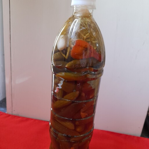 خیارشور(سرکه ای) داخل بطری(1،150)گرم