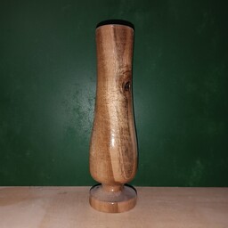 گلدان چوبی خراطی شده چوب گردو