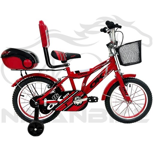دوچرخه بچگانه اوکی سایز 16 مدل TOPEAK کد 1018010 قرمز