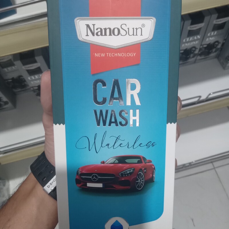 شامپو واترلس خودرو نانو بدون تریگر    