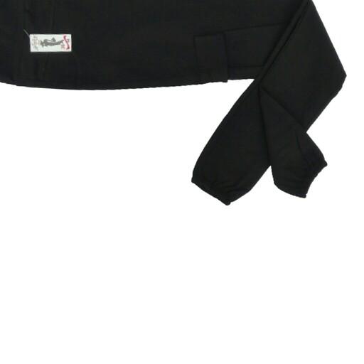 شلوار زنانه مشکی فلامینگو دمپا گت دار طرح جیب پاکتی سایز 36تا44 