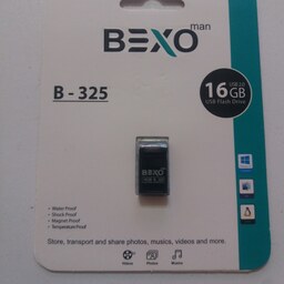 فلش مموری 16 گیگ bexo usb.2  پورت آبی با بدنه فلزی گارانتی  مادام العمر آواتک