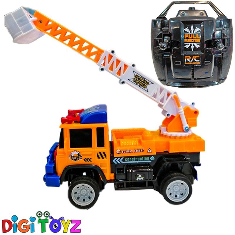 اسباب بازی کامیون امداد - نردبان دار - کنترلی - باتری قابل شارژ - Ladder Truck