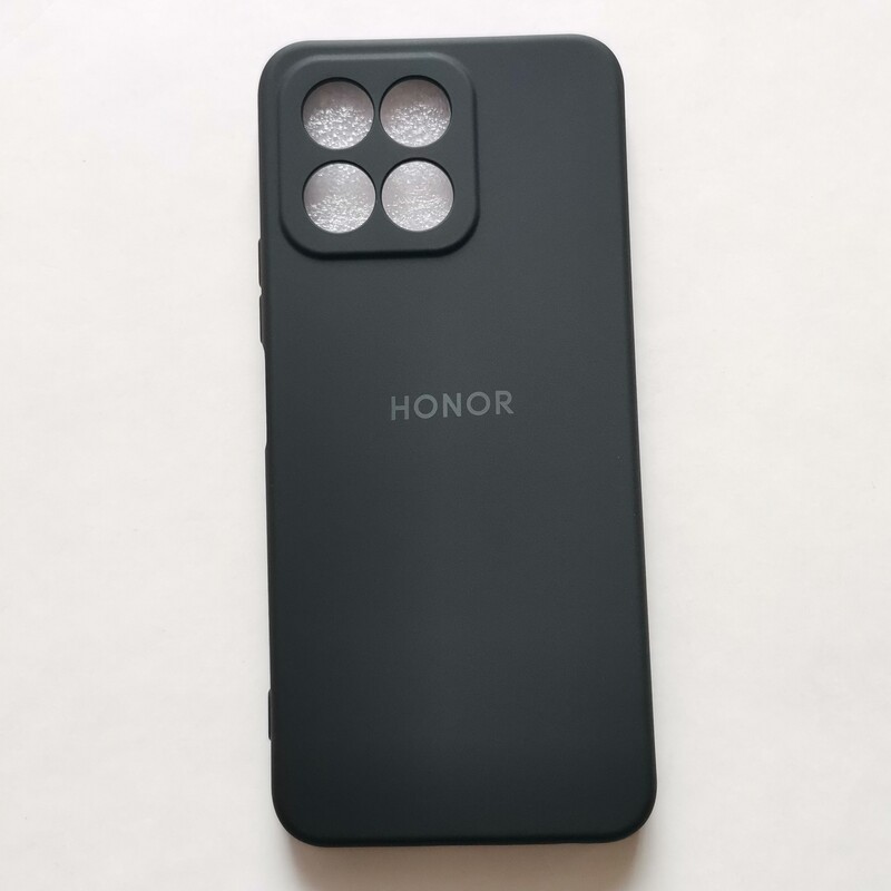 قاب سیلیکونی پاک کنی مشکی گوشی Honor x8 5G و Honor x6 4G