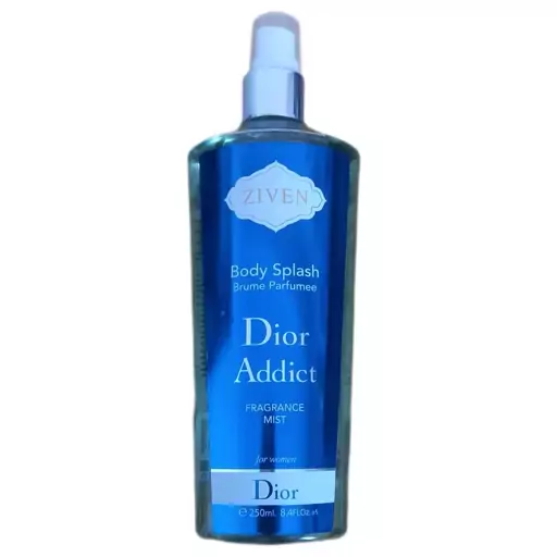 بادی اسپلش  دیور ادیکت ziven dior addict بوی اصلی و ماندگاری بسیار بالا بدون بوی الکل
