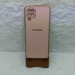 گارد (قاب) گوشی A12 مدل مای کیس رنگ گلبهی مناسب گوشی Samsung A12 M12 