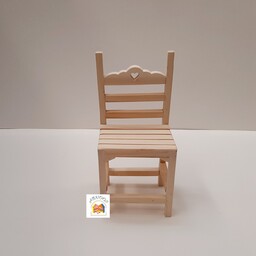 صندلی چوبی ارتفاع 26 سانت مناسب بازی