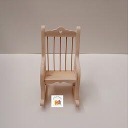 صندلی  راک چوبی اسباب بازی