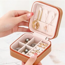 جعبه جواهرات و نظم دهنده زیورالات وطلا  تنوع رنگ جنس چرم پیو