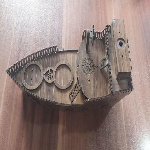 جاشمع و عود چوبی مدل کشتی