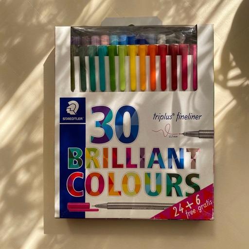 روان نویس triplus استدلر 30 رنگ جعبه مقوایی