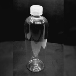 بطری شفاف 400 سی سی دهانه 24 وزن 27 گرم با درب ساده (100عددی)