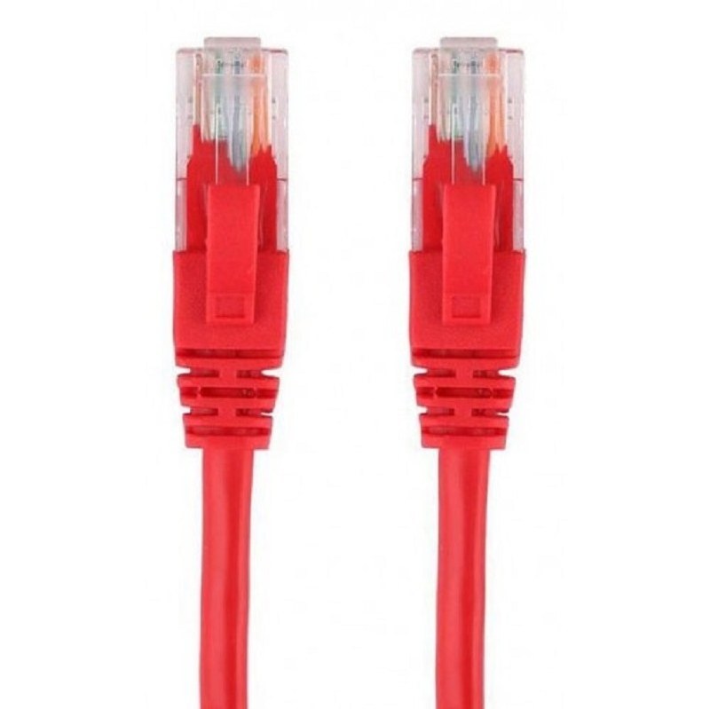 کابل شبکه XP CAT5طول 30 متر رنگ قرمز کیفیت عالی