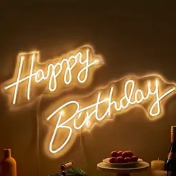 نئون تولدت مبارک -happy birthday 2