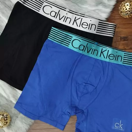 شورت مردانه کش اسپرت پاچه دار  برند Calvin Klein