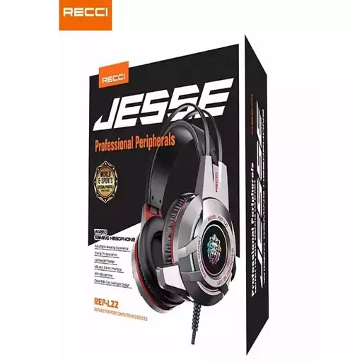 هدفون گیمینگ RECCI مدل REP-L22