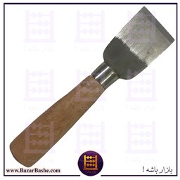 گزن برش و نازک کردن چرم دوزی ایرانی تیغ فولادی دسته چوبی