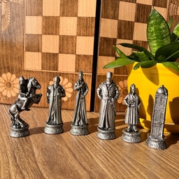 مهره شطرنج پلی استری 16 عددی کد8